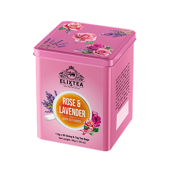 Rose & Lavender Green Tea Flavored